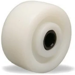 4" White Nylon Wheel