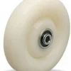 5" White Nylon Wheel