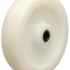 8" White Nylon Wheel