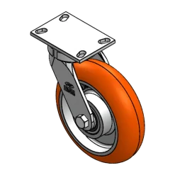 10" X 3" CC APEX HD KINGPINLESS SWIVEL CASTER