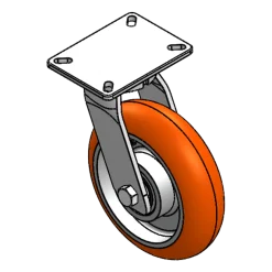 10" X 3" CC APEX HD KINGPINLESS SWIVEL CASTER OVERALL HEIGHT 12-1/2"