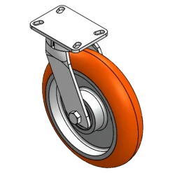 12" X 3" CC APEX HD KINGPINLESS SWIVEL CASTER OVERALL HEIGHT 13-1/2"