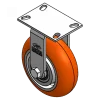 8" X 3" CC APEX HD RIGID CASTER 10-1/8" OVERALL HEIGHT