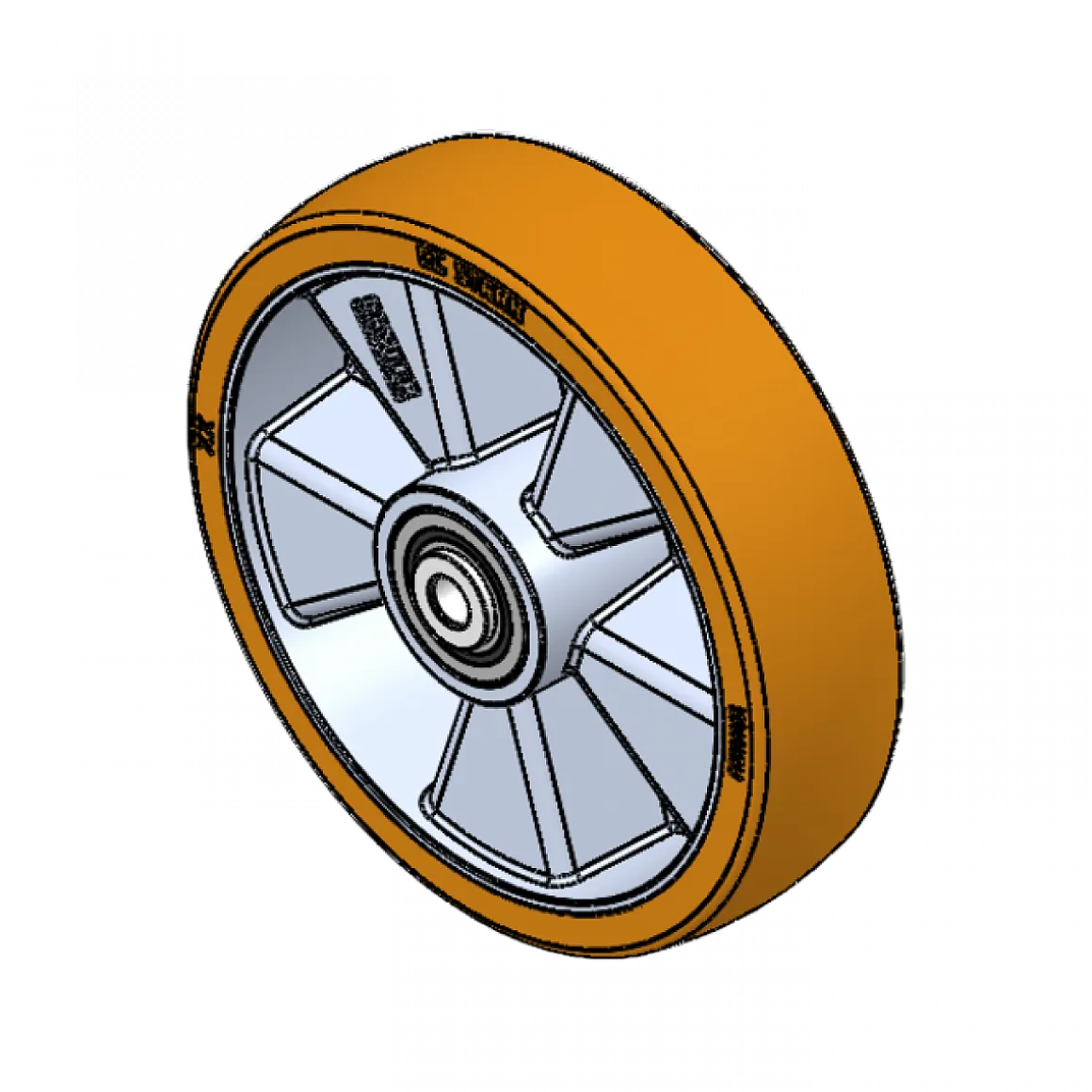 8" x 2" CC Stark Wheel