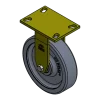 8" X 2" MAINTENANCE-FREE CC Nylex Rigid Caster