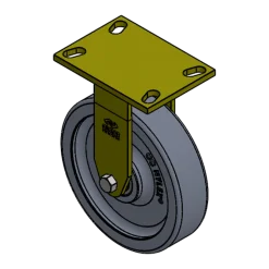 8" X 2" MAINTENANCE-FREE CC Nylex Rigid Caster