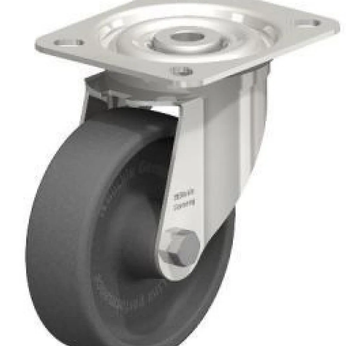 4" X 1-1/8" Nylon Swivel Caster