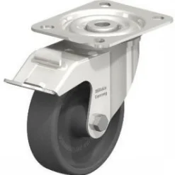 4" X 1-1/8" Nylon Swivel Caster