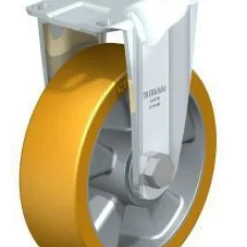 5" X 1-9/16" polyurethane-elastomer Rigid Caster