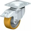 4" X 1-9/16" polyurethane-elastomer Swivel Caster