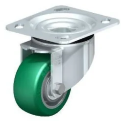 3-1/8" X 1-9/16" polyurethane-elastomer Swivel Caster