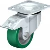 4" X 1-9/16" polyurethane-elastomer Swivel Caster