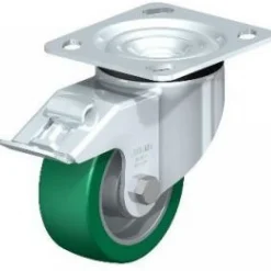 4" X 1-9/16" polyurethane-elastomer Swivel Caster