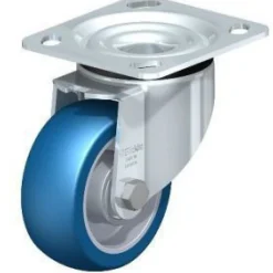 4" X 1-9/16" polyurethane-elastomer Swivel Caster