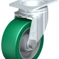 4" X 1-9116" polyurethane-elastomer Swivel Caster