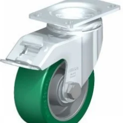 4" X 1-9/16" polyurethane-elastomer Swivel Caster