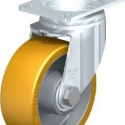 4" X 1-9/16" polyurethane-elastomer Swivel Caster