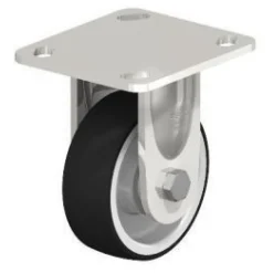 4" X 1-1/2" Rubber Rigid Caster