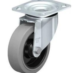 5" X 1-9/16" Rubber Swivel Caster