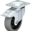 5" X 1-9/16" Rubber Swivel Caster