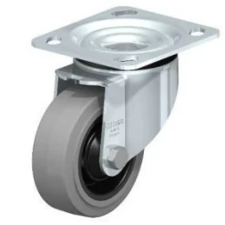 4" X 1-1/2" Rubber Swivel Caster