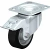 4" X 1-9/16" Rubber Swivel Caster
