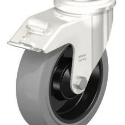 5" X 1-9/16" Rubber Swivel Caster