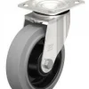 6-5/16" X 2" Rubber Swivel Caster
