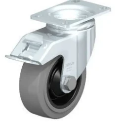 4" X 1-1/2" Rubber Swivel Caster