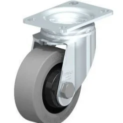 3.5" X 1-1/4" Rubber Swivel Caster