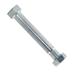 1/2-13" x 3-3/8" Solid Axle and Nut, Coarse Thread