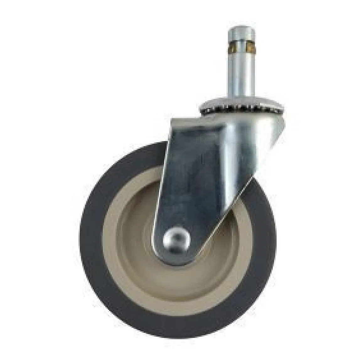 3" X 13/16" SWIVEL GRIP RING STEM CASTER